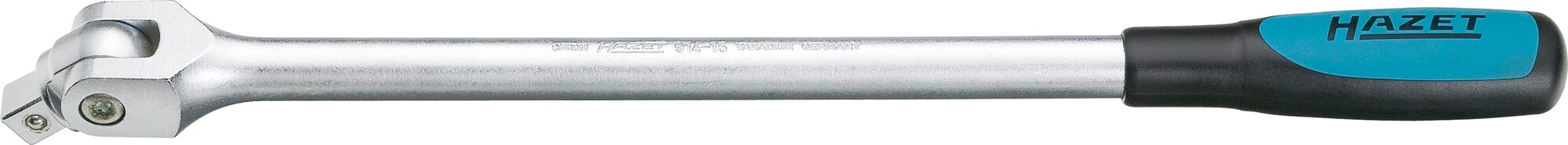 HAZET Gelenkgriff 914-15 ∙ 1/2 Zoll (12,5 mm) Vierkant massiv ∙ Länge: 396 mm Produktbild img1 L