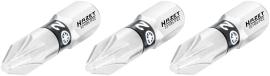 HAZET Bit 2216N-PZ2/3 ∙ 1/4 Zoll (6,3 mm) Sechskant massiv ∙ Pozidriv Profil PZ ∙ 3-teilig ∙ SW PZ2 Produktbild