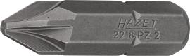 HAZET Bit 2218-PZ2 ∙ 5/16 Zoll (8 mm) Sechskant massiv ∙ Pozidriv Profil PZ ∙ SW PZ2 Produktbild
