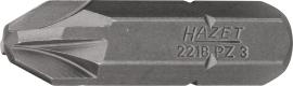 HAZET Bit 2218-PZ3 ∙ 5/16 Zoll (8 mm) Sechskant massiv ∙ Pozidriv Profil PZ ∙ SW PZ3 Produktbild
