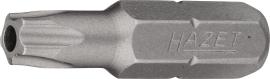 HAZET 5-Stern Bit 2225-27H ∙ 1/4 Zoll (6,3 mm) Sechskant massiv ∙ Innen 5-Stern Profil mit Zapfen ∙ SW 27H Produktbild