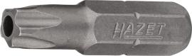 HAZET 5-Stern Bit 2225-30H ∙ 1/4 Zoll (6,3 mm) Sechskant massiv ∙ Innen 5-Stern Profil mit Zapfen ∙ SW 30H Produktbild