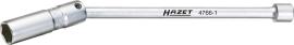 HAZET Zündkerzen Schlüssel 4766-1 ∙ 3/8 Zoll (10 mm) Vierkant hohl ∙ Außen Sechskant Profil ∙ SW 16 mm ∙ 5⁄8″ Produktbild