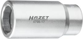 HAZET Injektor-Steckschlüsseleinsatz Bosch s 28&nbsp;mm 4798-17 ∙ 1/2 Zoll (12,5 mm) Vierkant hohl ∙ SW 28 mm Produktbild