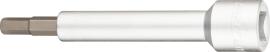 HAZET Verlängerung 4910-7 ∙ 1/2 Zoll (12,5 mm) Vierkant hohl ∙ Innen Sechskant Profil ∙ SW 7 mm Produktbild