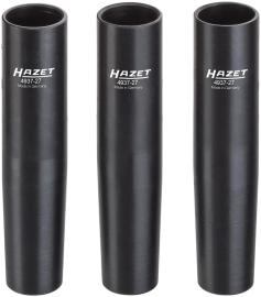 HAZET Nkw Zentrierhülsen Satz 4937-27/3 ∙ 1/2 Zoll (12,5 mm) Vierkant hohl ∙ 3-teilig Produktbild