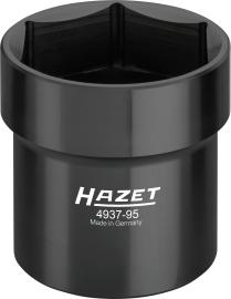 HAZET Nkw Ölkappe / Achsmutter-Steckschlüssel 4937-95 ∙ 3/4 Zoll (20 mm) Vierkant hohl ∙ SW 95 mm Produktbild