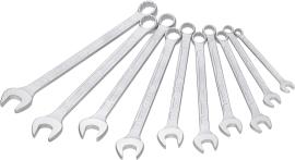 HAZET Ring-Maulschlüssel Satz 600SPC/10 ∙ Außen Doppelsechskant-Tractionsprofil ∙ 10-teilig ∙ 8 – 19 Produktbild