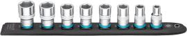HAZET SmartRail ∙ Flexible Kunststoff-Steckleiste 900-SR/8 ∙ 1/2 Zoll (12,5 mm) Vierkant hohl ∙ 8-teilig ∙ 10 ∙ 13 ∙ 16 ∙ 17 ∙ 18 ∙ 19 ∙ 22 ∙ 24 Produktbild
