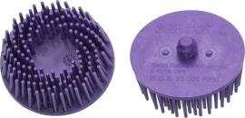 HAZET Ersatz Borstenschleifer Satz ∙ lila ∙ 2-teilig∙ Roloc® Schnellwechselsystem ∙ ⌀ 50&nbsp;mm 9033-11-036/2 Produktbild