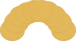 HAZET Schleifpads (Ersatz) ∙ Körnung 400 ∙ ⌀ 50&nbsp;mm 9033-5-02/10 Produktbild
