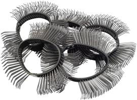HAZET Bürstenband ∙ 11&nbsp;mm breit ∙ grob ∙ gebogene Spitzen 9033-6-03/5 Produktbild