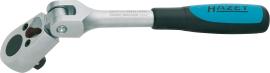 HAZET Umschaltknarre ∙ mit Gelenk 916GK ∙ 1/2 Zoll (12,5 mm) Vierkant massiv ∙ Länge: 270 mm Produktbild