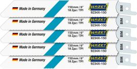 HAZET Sägeblätter Satz 9234X-150/5 ∙ 5-teilig Produktbild