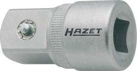 HAZET Vergrößerungsstück 958-1 ∙ 1/2 Zoll (12,5 mm) Vierkant hohl ∙ 3/4 Zoll (20 mm) Vierkant massiv ∙ Länge: 50 mm Produktbild