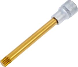 HAZET Schraubendreher-Steckschlüsseleinsatz 990SLG-12 ∙ 1/2 Zoll (12,5 mm) Vierkant hohl ∙ Innen Vielzahn Profil XZN ∙ SW M12 Produktbild