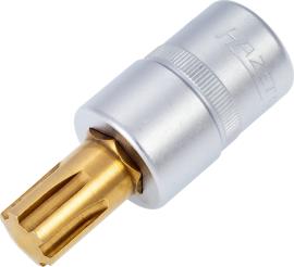 HAZET Schraubendreher-Steckschlüsseleinsatz 991-14 ∙ 1/2 Zoll (12,5 mm) Vierkant hohl ∙ Innen Keilprofil Ribe-CV ∙ SW M14 Produktbild