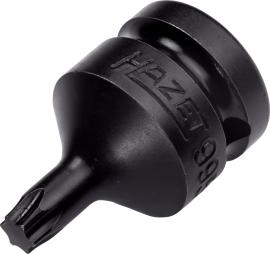 HAZET Schlag-, Maschinenschrauber Schraubendreher-Steckschlüsseleinsatz 995S-T40 ∙ 1/2 Zoll (12,5 mm) Vierkant hohl ∙ Innen TORX® Profil ∙ SW T40 Produktbild