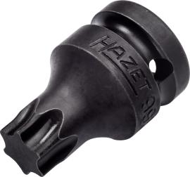 HAZET Schlag-, Maschinenschrauber Schraubendreher-Steckschlüsseleinsatz 995S-T60 ∙ 1/2 Zoll (12,5 mm) Vierkant hohl ∙ Innen TORX® Profil ∙ SW T60 Produktbild