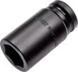 HAZET Schlag-, Maschinenschrauber Steckschlüsseleinsatz 1100SLG-38 ∙ 1 Zoll (25 mm) Vierkant hohl ∙ Außen Sechskant Profil ∙ SW 38 mm Produktbild