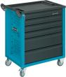 HAZET Werkstattwagen ∙ Assistent 177 ∙ einzeln 177-6 ∙ L x B x H: 780 mm x 498 mm x 915 mm ∙ Schubladen, flach: 4× 79 x 527 x 348 mm ∙ Schubladen, hoch: 2× 164 x 527 x 348 mm Produktbild