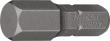 HAZET Bit 2206-10 ∙ 5/16 Zoll (8 mm) Sechskant massiv ∙ Innen Sechskant Profil ∙ SW 10 mm Produktbild