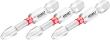HAZET Bit 2215NSLG-PH2/3 ∙ 1/4 Zoll (6,3 mm) Sechskant massiv ∙ Kreuzschlitz Profil PH ∙ 3-teilig ∙ SW PH2 Produktbild