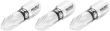 HAZET Bit 2216N-PZ2/3 ∙ 1/4 Zoll (6,3 mm) Sechskant massiv ∙ Pozidriv Profil PZ ∙ 3-teilig ∙ SW PZ2 Produktbild