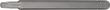 HAZET Bit 2224SLG-T30 ∙ 5/16 Zoll (8 mm) Sechskant massiv ∙ Innen TORX® Profil ∙ SW T30 Produktbild