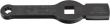 HAZET Schlag-Ringschlüssel ∙ mit 2 Schlagflächen 2872-E18 ∙ 3/4 Zoll (20 mm) Vierkant hohl ∙ Außen TORX® Profil ∙ SW E18 Produktbild img1 S