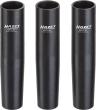 HAZET Nkw Zentrierhülsen Satz 4937-26/3 ∙ 1/2 Zoll (12,5 mm) Vierkant hohl ∙ 3-teilig Produktbild img1 S