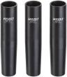 HAZET Nkw Zentrierhülsen Satz 4937-27/3 ∙ 1/2 Zoll (12,5 mm) Vierkant hohl ∙ 3-teilig Produktbild img1 S