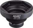 HAZET Nkw Achsmutter-Steckschlüssel 4937-S80 ∙ 3/4 Zoll (20 mm) Vierkant hohl ∙ Außen Sechskant Profil ∙ SW 80 mm Produktbild img1 S