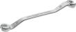 HAZET Doppel-Ringschlüssel ∙ offen 612N-11X13 ∙ Außen Sechskant Profil ∙ SW 11 x 13 mm Produktbild img1 S