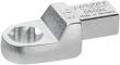 HAZET Einsteck Ringschlüssel 6609C-E14 ∙ 9 x 12 mm Einsteck-Vierkant massiv ∙ Außen TORX® Profil ∙ SW E14 Produktbild