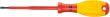 HAZET Elektriker-Schraubendreher ∙ schutzisoliert 810VDE-35 ∙ Schlitz Profil ∙ SW 0,6 x 3,5 mm Produktbild img1 S