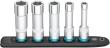 HAZET SmartRail ∙ Flexible Kunststoff-Steckleiste 900LG-SR/5 ∙ 1/2 Zoll (12,5 mm) Vierkant hohl ∙ Außen Sechskant-Tractionsprofil ∙ 5-teilig ∙ 10 ∙ 13 ∙ 17 ∙ 19 ∙ 22 Produktbild img1 S