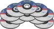 HAZET Schruppscheiben Satz ∙ 125&nbsp;x&nbsp;6&nbsp;x&nbsp;22,23&nbsp;mm (5&nbsp;x&nbsp;1⁄4&nbsp;x&nbsp;7⁄8″) 9233-011/10 ∙ 10-teilig Produktbild