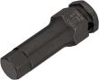 HAZET Schlag-, Maschinenschrauber Schraubendreher-Steckschlüsseleinsatz 985S-17LG ∙ 1/2 Zoll (12,5 mm) Vierkant hohl ∙ Innen Sechskant Profil ∙ SW 17 mm Produktbild