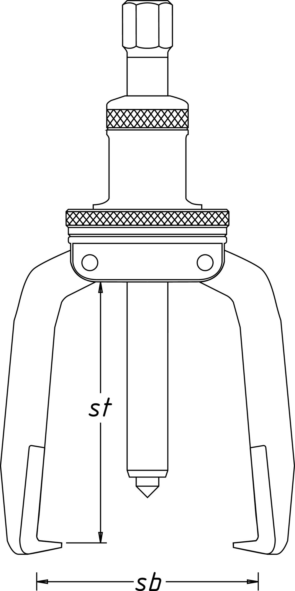 HAZET Abzieher ∙ 3-armig 1785-250 Produktbild img4 L