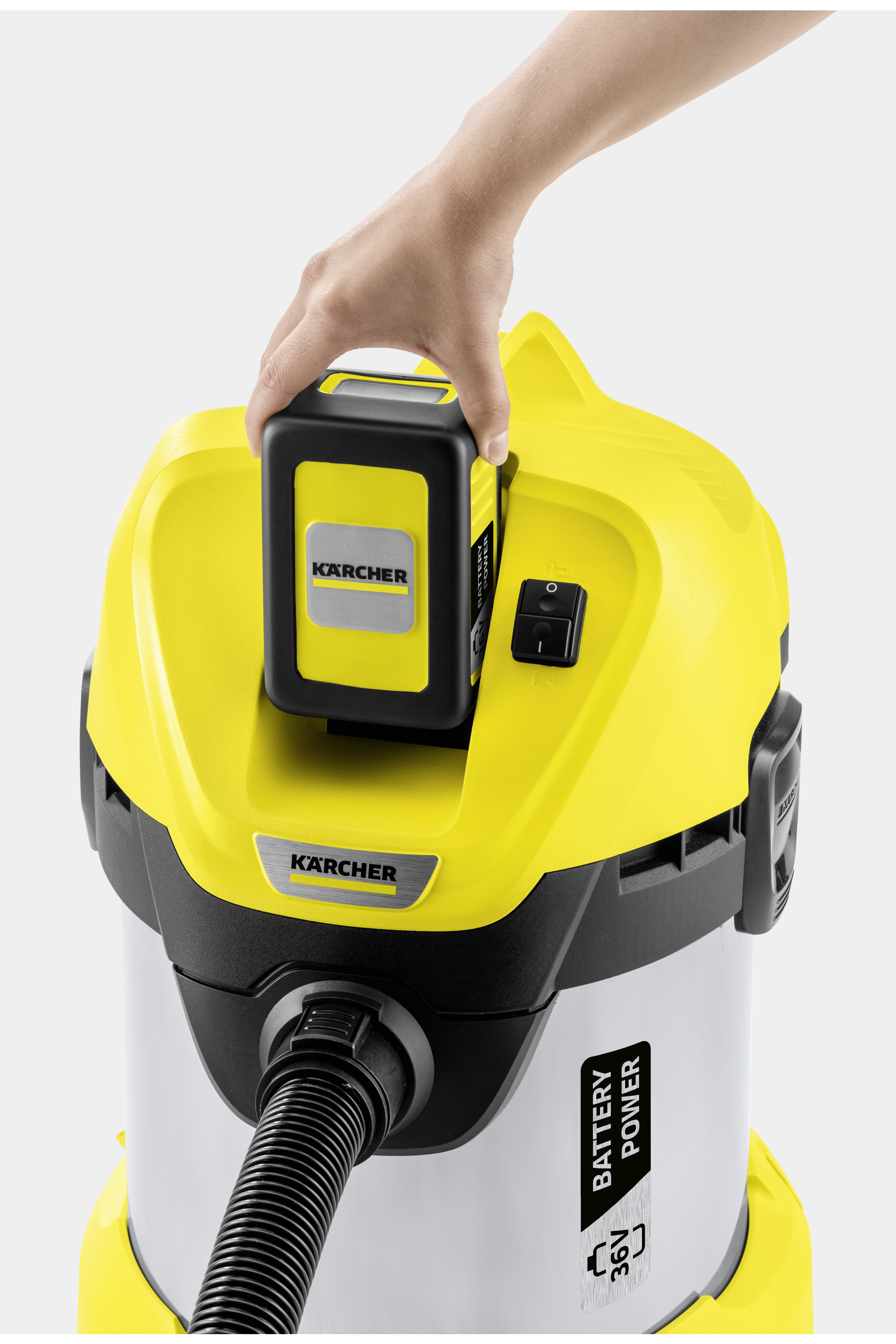 Kärcher Akku-Nass-/Trockensauger WD 3 Battery Premium Set Produktbild img10 L