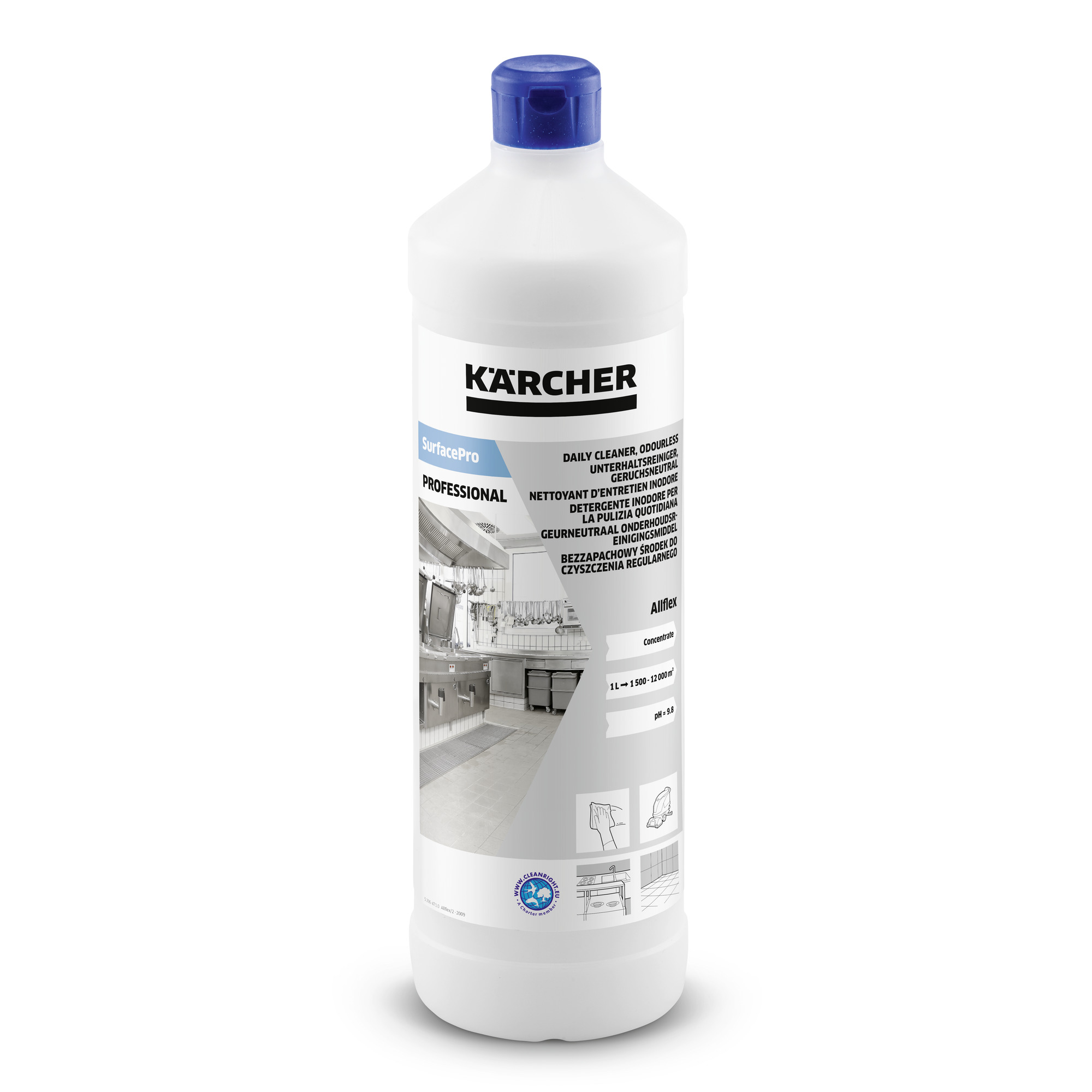 Kärcher SurfacePro Unterhaltsreiniger, geruchsneutral Allflex Produktbild img1 L