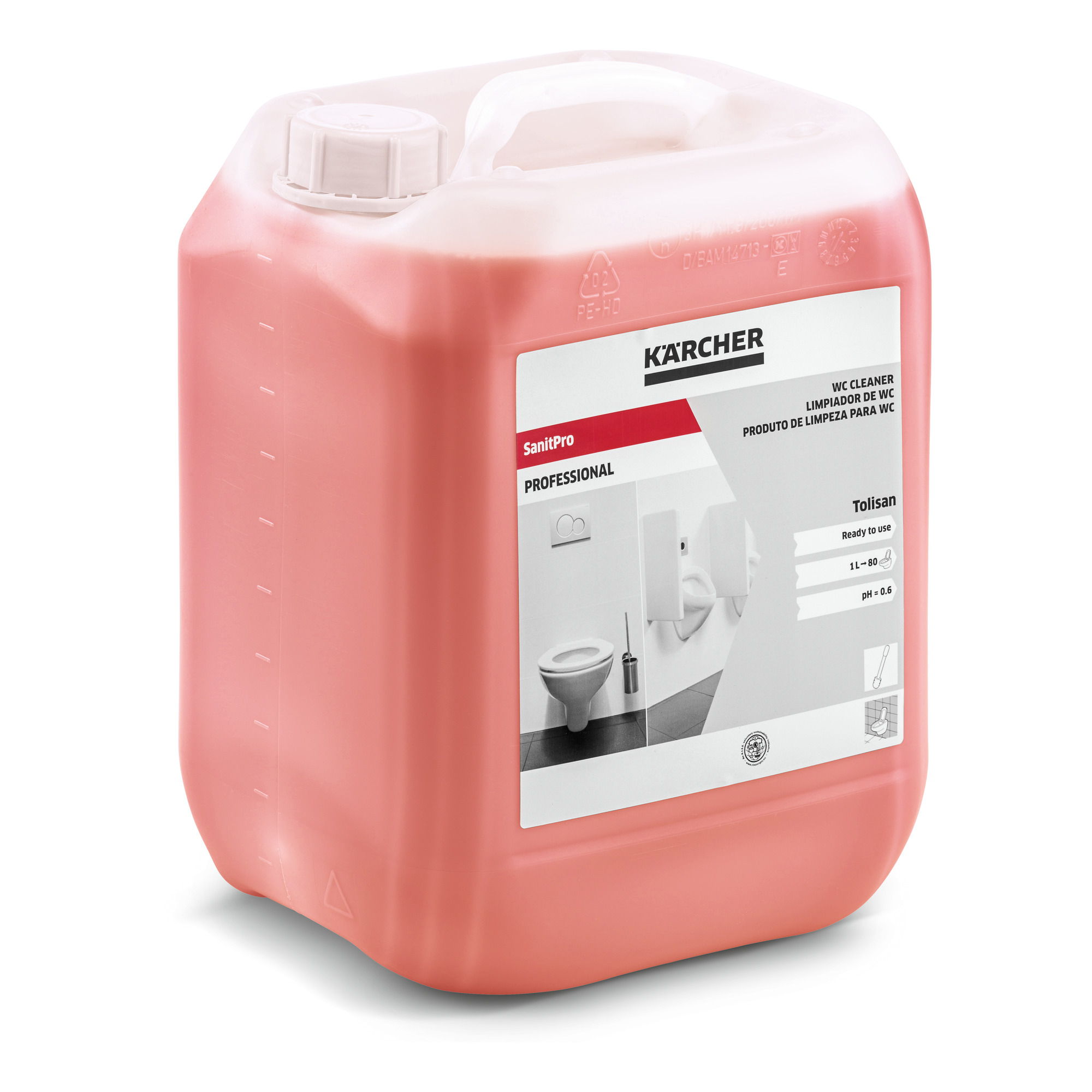 Kärcher SanitPro WC-Reiniger Tolisan Produktbild img1 L