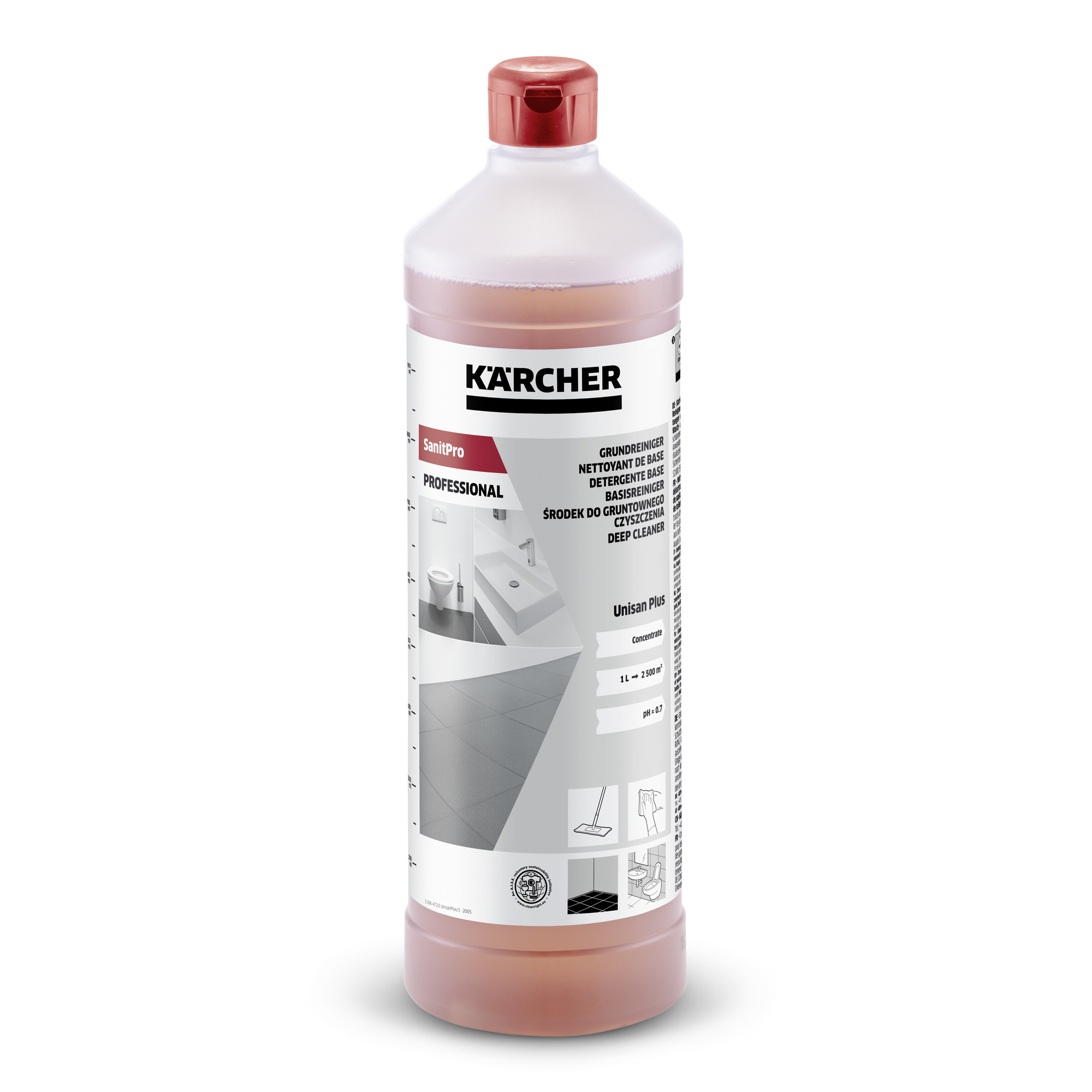 Kärcher SanitPro Grundreiniger Unisan Plus Produktbild img1 L