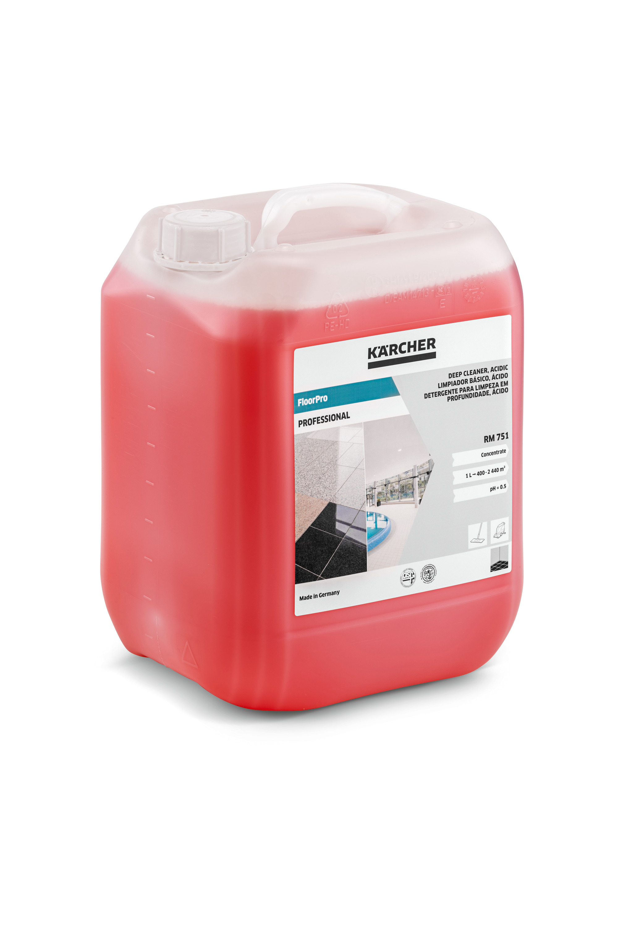 Kärcher FloorPro Grundreiniger, sauer RM 751 Produktbild img1 L