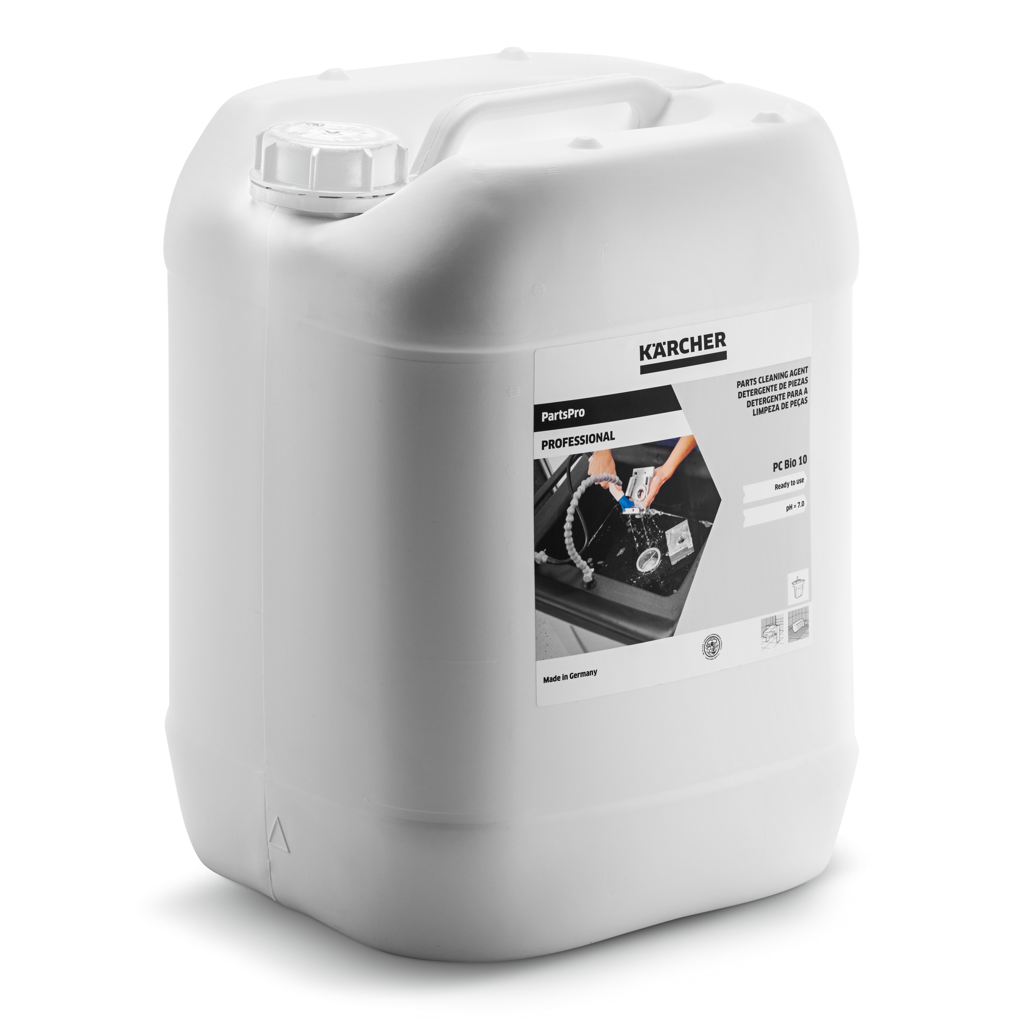 Kärcher PartsPro Teilereinigungsmittel PC Bio 10 Produktbild img1 L