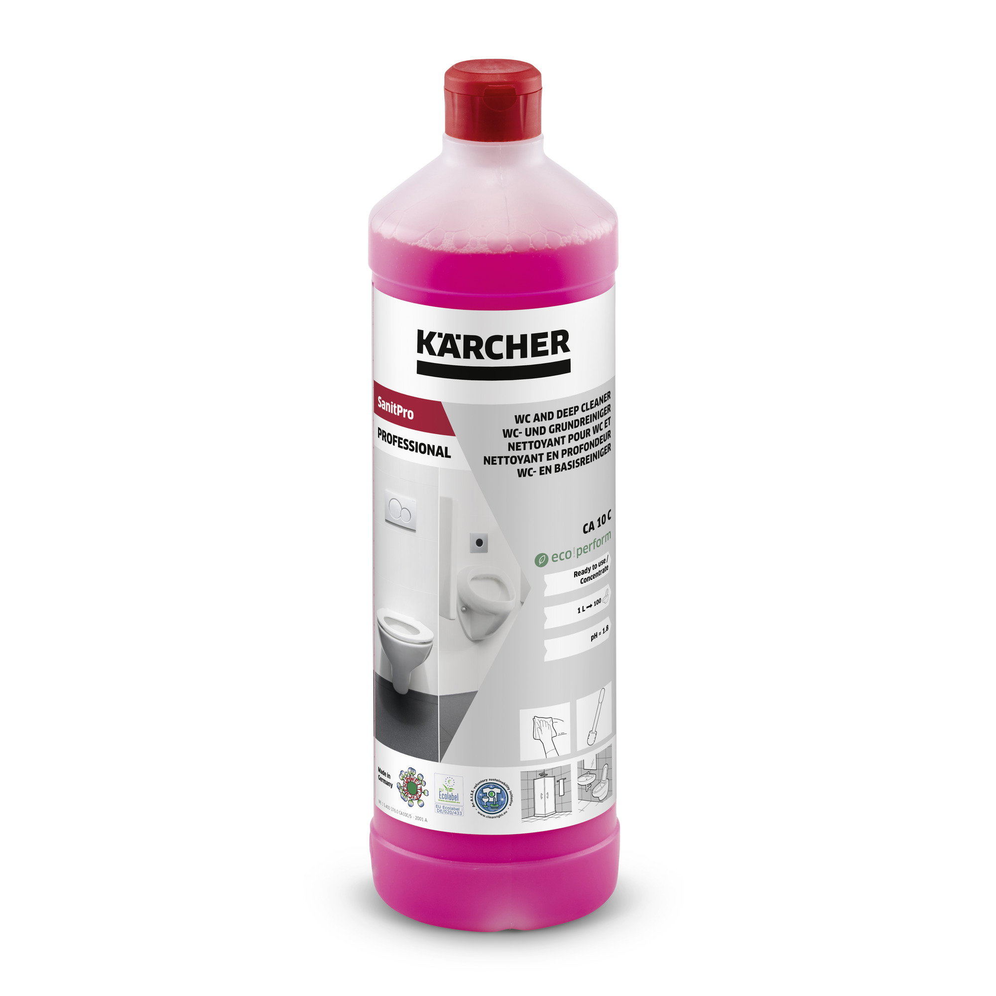 Kärcher SanitPro WC- und Grundreiniger CA 10 C eco!perform Produktbild img1 L