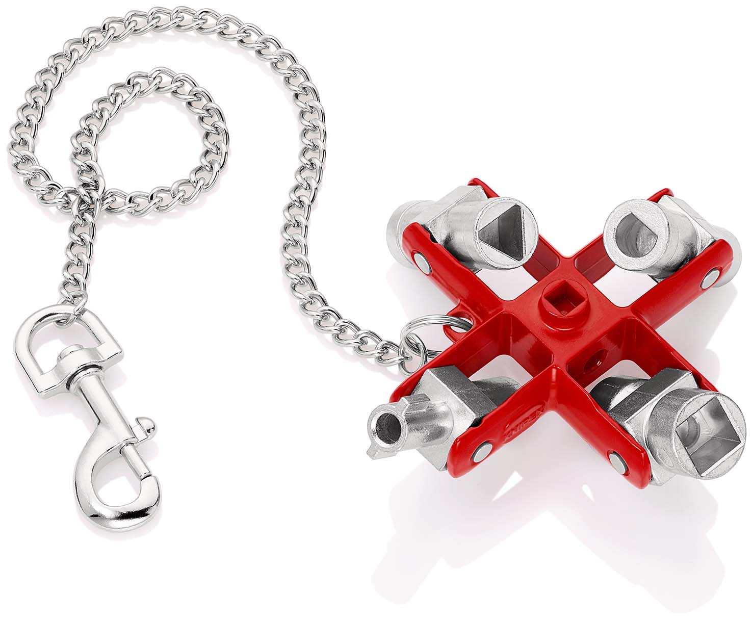 KNIPEX 00 11 06 Universal-Schlüssel Der Standard Schaltschrankschlüssel 95 mm Produktbild img2 L