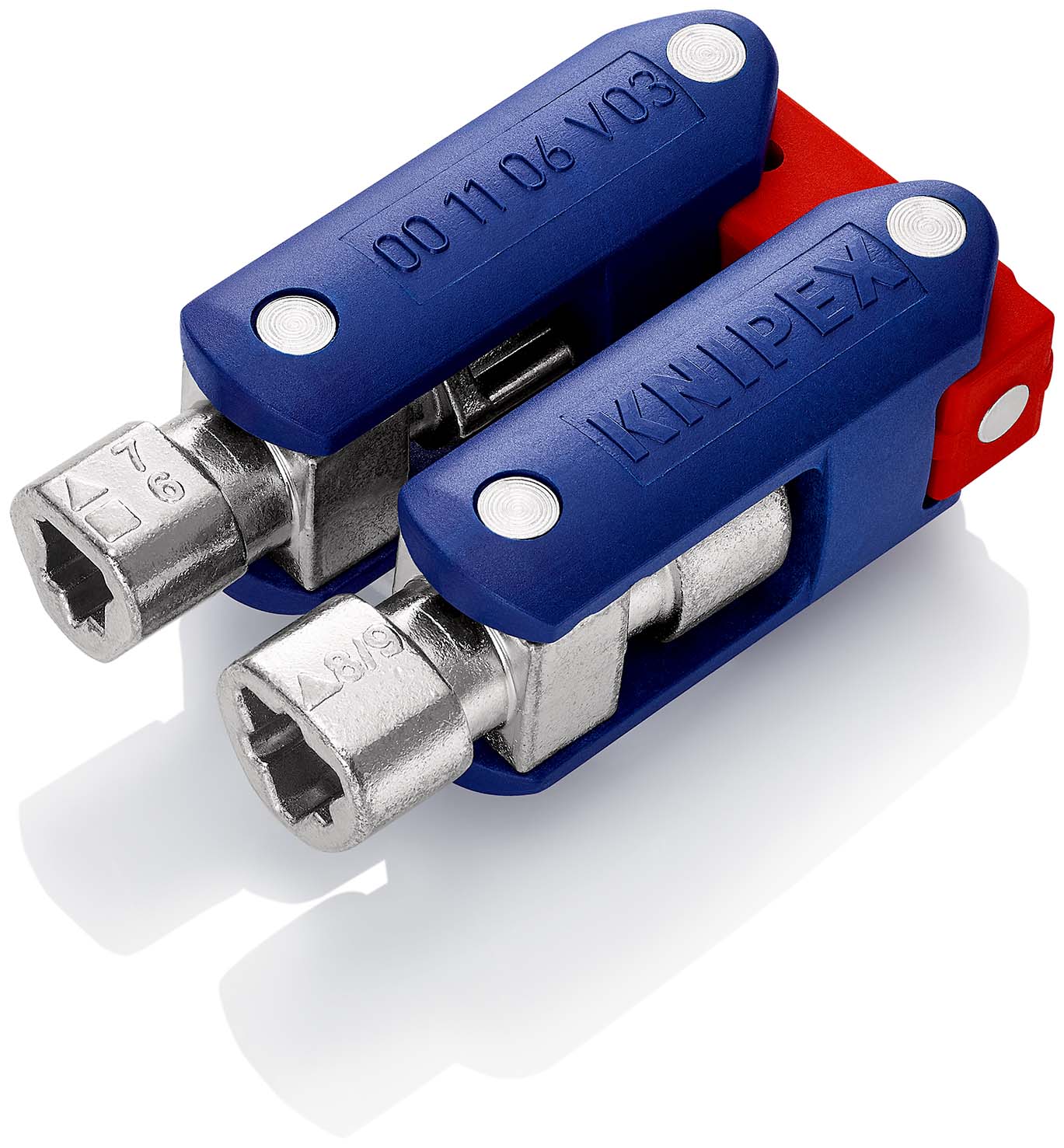KNIPEX 00 11 06 V03 Schaltschrankschlüssel Double-Joint 62 mm Produktbild img1 L