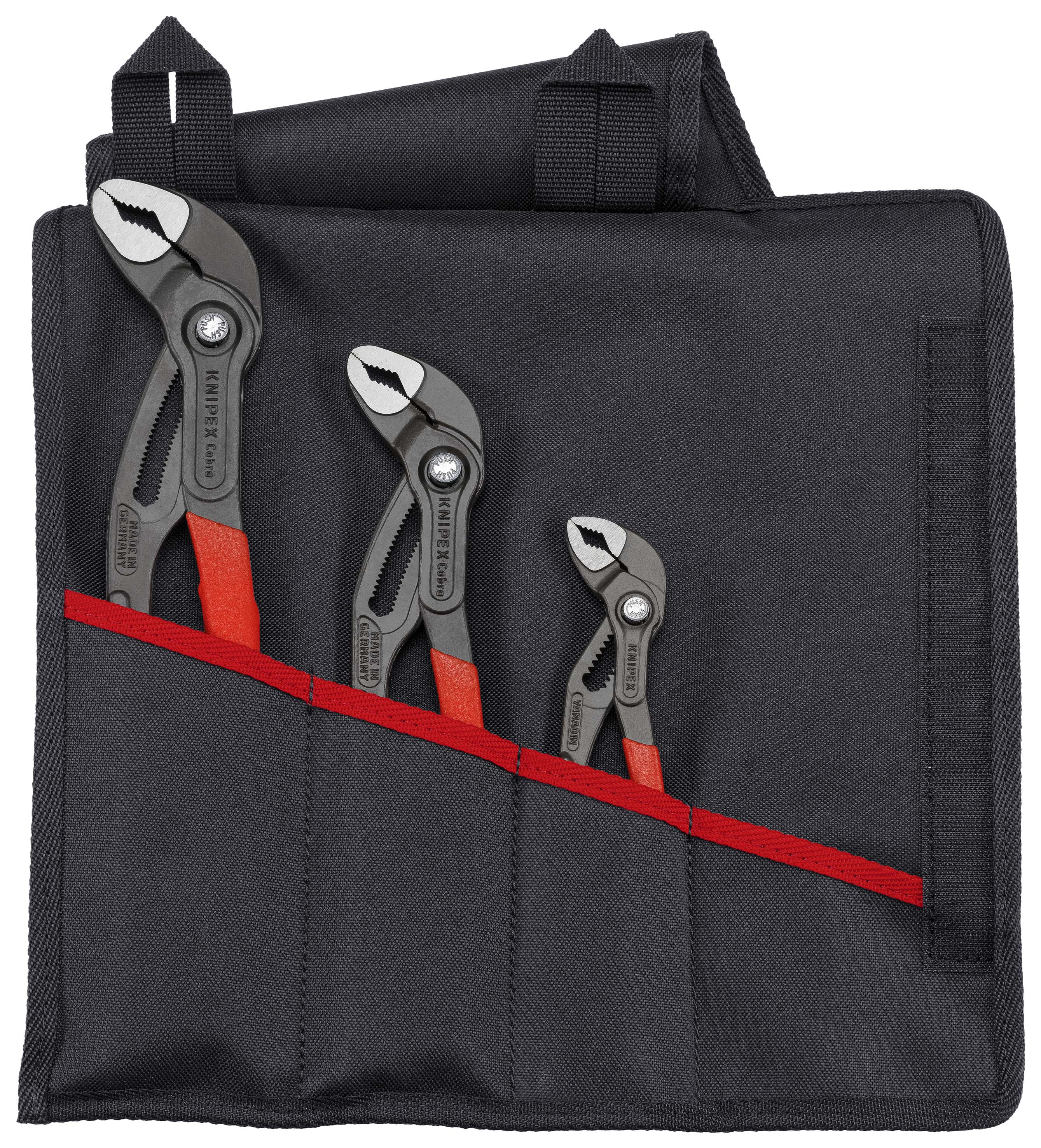 KNIPEX 00 19 55 S9 Cobra®-Set 1 x 87 01 150, 1 x 87 01 250, 1 x 87 01 300 Produktbild img1 L